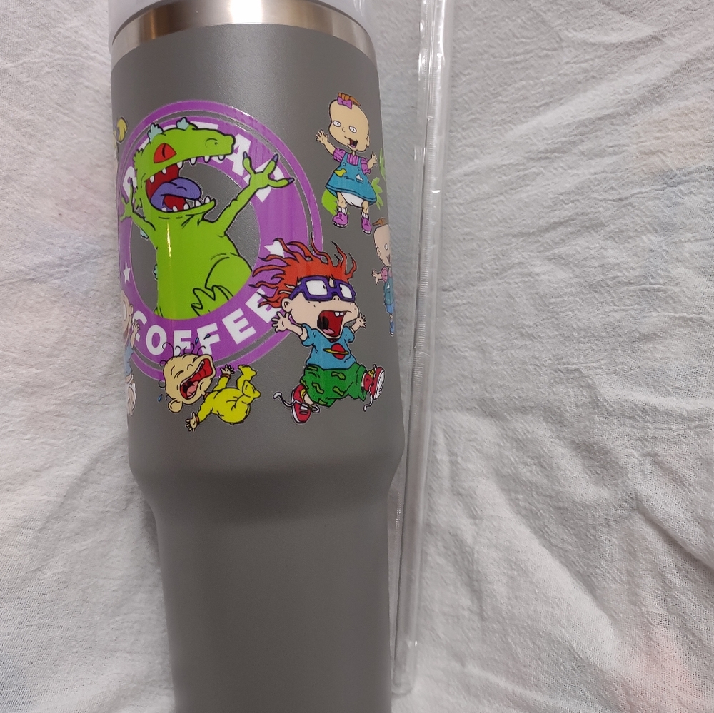Rugrats reptar Starbucks 40 oz tumbler - Picture 6 of 12